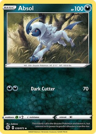 Absol 038 Champions Path - Uncommon