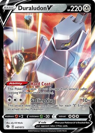 Duraludon V 047 - Holofoil Champions Path - Ultra Rare