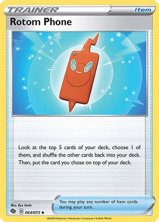 Rotom Phone 064 Champions Path - Uncommon