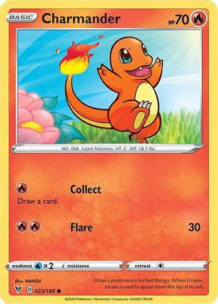 Charmander 023 SWSH04 Vivid Voltage - Common
