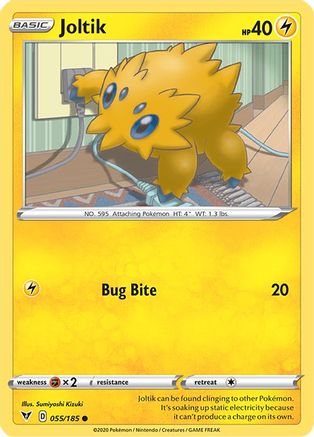 Joltik 055 SWSH04 Vivid Voltage - Common