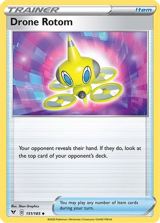 Drone Rotom 151 SWSH04 Vivid Voltage - Uncommon