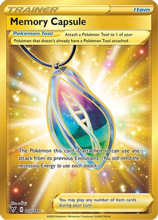 Memory Capsule (Secret) 202 - Holofoil SWSH04 Vivid Voltage - Secret Rare