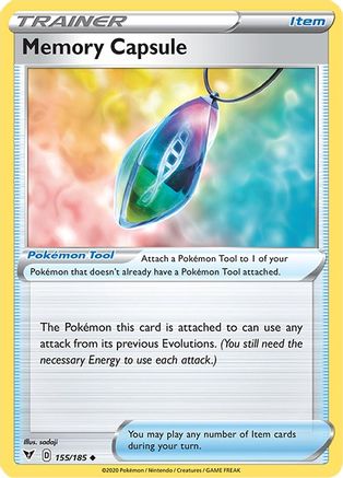 Memory Capsule 155 - Reverse Holofoil SWSH04 Vivid Voltage - Uncommon