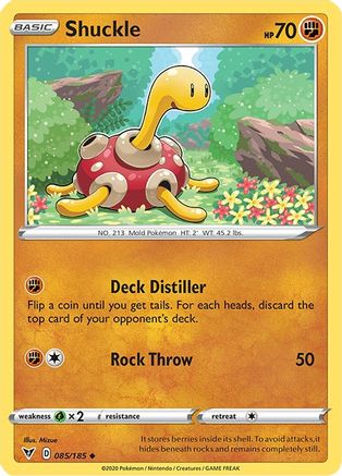Shuckle 085 SWSH04 Vivid Voltage - Uncommon