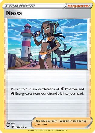 Nessa 157 SWSH04 Vivid Voltage - Uncommon