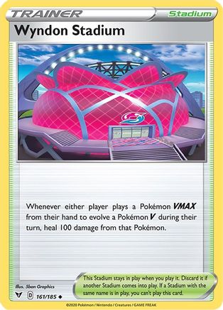 Wyndon Stadium 161 - Reverse Holofoil SWSH04 Vivid Voltage - Uncommon