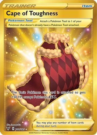 Cape of Toughness (Secret) 200 - Holofoil SWSH04 Vivid Voltage - Secret Rare