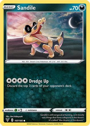 Sandile 107 SWSH04 Vivid Voltage - Common