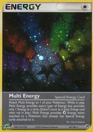 Multi Energy (Special) 93/100 (League Promo)/100 - Holofoil League & Championship Cards - Promo