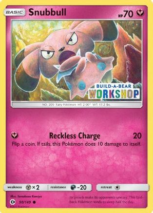 Snubbull (Build-A-Bear Workshop Exclusive) 090/149 Miscellaneous Cards & Products - Promo