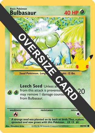 Bulbasaur 044 First Partner Pack - Promo
