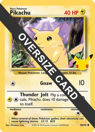 Pikachu 058 First Partner Pack - Promo