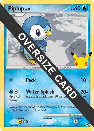 Piplup First Partner Pack - Promo