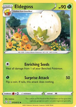 Eldegoss 015 Shining Fates - Uncommon
