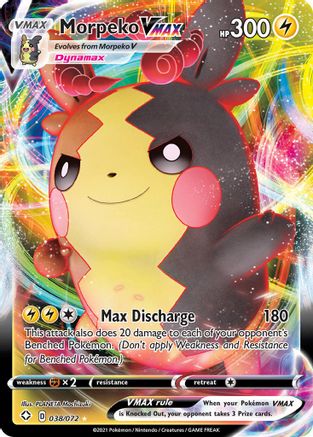 Morpeko VMAX 038 - Holofoil Shining Fates - Ultra Rare