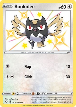 Rookidee SV101 - Holofoil Shining Fates Shiny Vault - Shiny Holo Rare