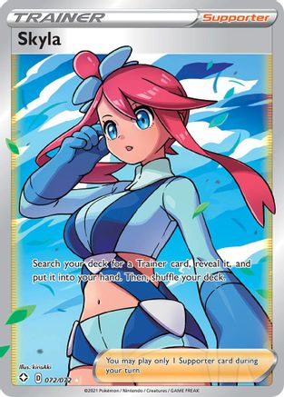 Skyla (Full Art) 072 - Holofoil Shining Fates - Ultra Rare