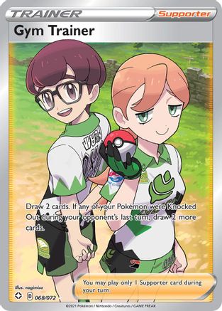 Gym Trainer (Full Art) 068 - Holofoil Shining Fates - Ultra Rare