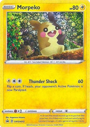 Morpeko (General Mills Promo) SWSH012 - Holofoil Miscellaneous Cards & Products - Promo