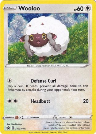 Wooloo (General Mills) SWSH011 - Holofoil Miscellaneous Cards & Products - Promo