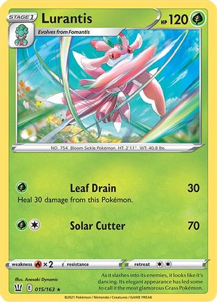 Lurantis 015 SWSH05 Battle Styles - Rare