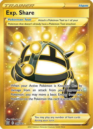 Exp. Share (Secret) 180 - Holofoil SWSH05 Battle Styles - Secret Rare