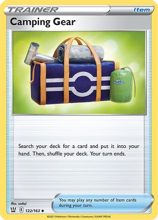 Camping Gear 122 SWSH05 Battle Styles - Uncommon