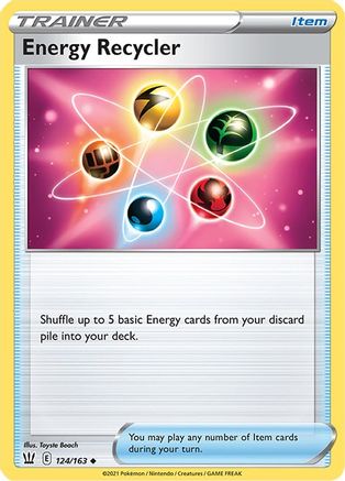 Energy Recycler 124 SWSH05 Battle Styles - Uncommon