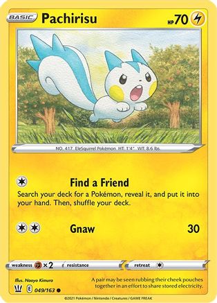 Pachirisu 049 SWSH05 Battle Styles - Common
