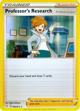 Professor's Research (Holofoil) 060/072 - Holofoil Deck Exclusives - Holo Rare