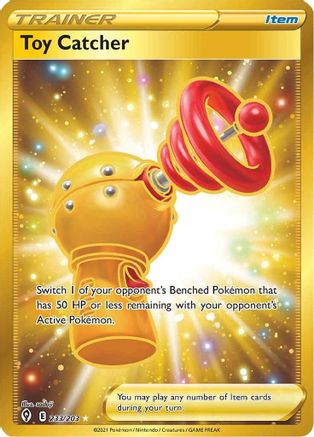 Toy Catcher (Secret) 233 - Holofoil SWSH07 Evolving Skies - Secret Rare