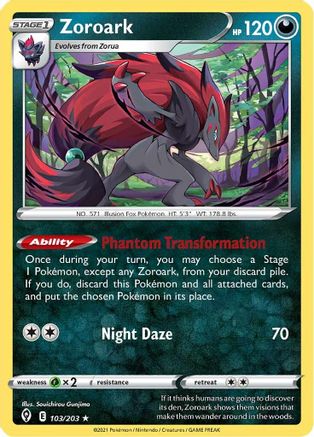 Zoroark 103/203 Deck Exclusives - Promo