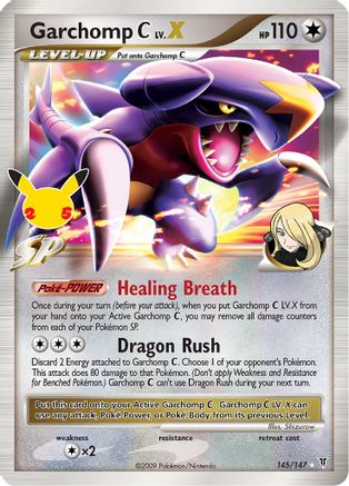Garchomp C LV.X 145 - Holofoil Celebrations Classic Collection - Classic Collection