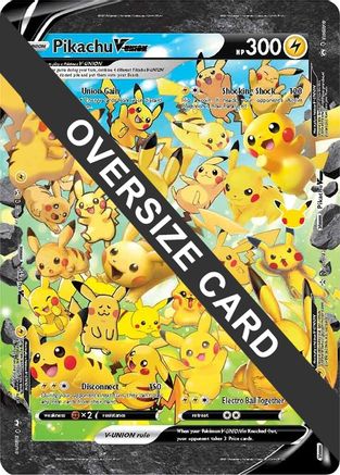 Pikachu V-UNION - Holofoil Jumbo Cards - Promo