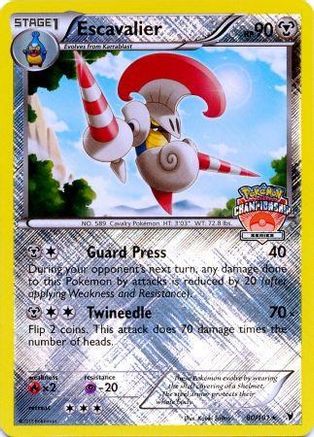 Escavalier - 80/101 (Championship Series)/101 - Reverse Holofoil League & Championship Cards - Promo