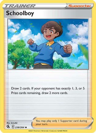 Schoolboy 238 SWSH08 Fusion Strike - Uncommon