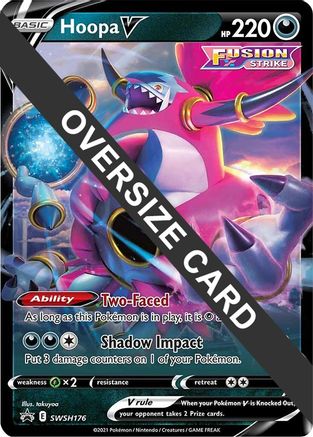 Hoopa V - SWSH176 - Holofoil Jumbo Cards - Promo