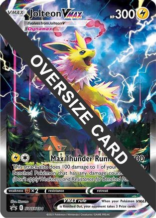 Jolteon VMAX - SWSH184 - Holofoil Jumbo Cards - Promo