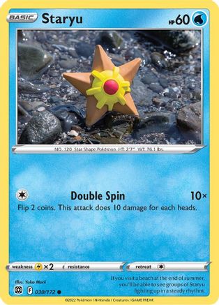 Staryu 030 SWSH09 Brilliant Stars - Common