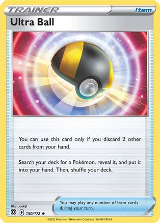 Ultra Ball 150 - Reverse Holofoil SWSH09 Brilliant Stars - Uncommon