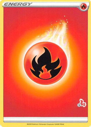 Fire Energy (#5 Cinderace Stamped) Battle Academy 2022 - Promo