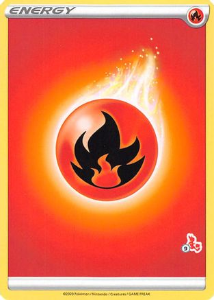 Fire Energy (#9 Cinderace Stamped) Battle Academy 2022 - Promo