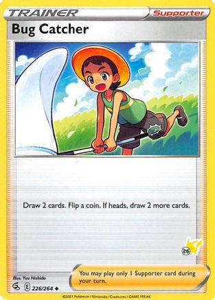 Bug Catcher - 226/264 (#26 Pikachu Stamped)/264 Battle Academy 2022 - Promo