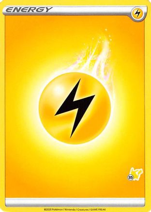 Lightning Energy (#35 Pikachu Stamped) Battle Academy 2022 - Promo