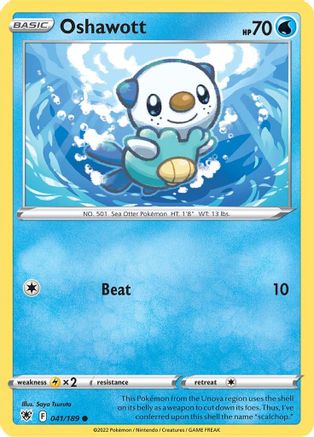 Oshawott 041 SWSH10 Astral Radiance - Common
