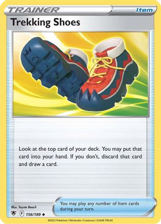 Trekking Shoes 156 - Reverse Holofoil SWSH10 Astral Radiance - Uncommon