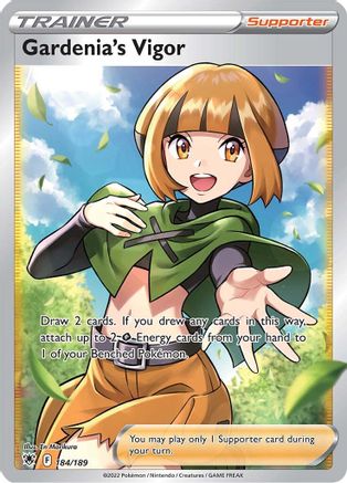 Gardenia's Vigor (Full Art) 184 - Holofoil SWSH10 Astral Radiance - Ultra Rare