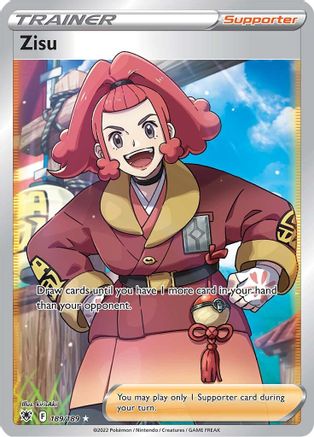 Zisu (Full Art) 189 - Holofoil SWSH10 Astral Radiance - Ultra Rare