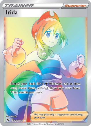 Irida (Secret) 204 - Holofoil SWSH10 Astral Radiance - Secret Rare